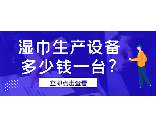 濕巾生產(chǎn)設備多少錢一臺？廠家發(fā)貨免費試機！