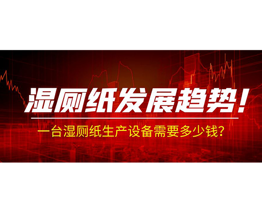 濕廁紙發(fā)展趨勢！一臺濕廁紙生產(chǎn)設備需要多少錢？