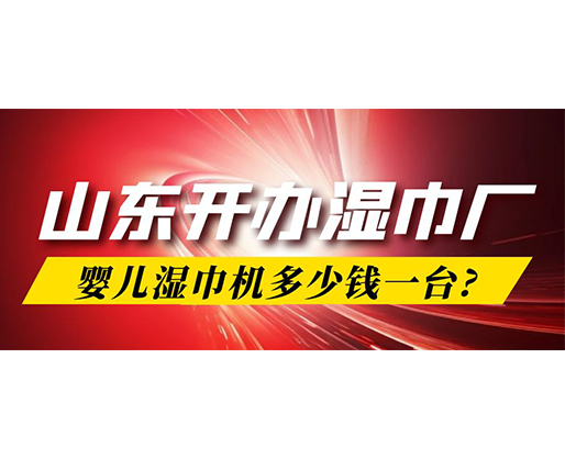 山東開辦濕巾廠，嬰兒濕巾機多少錢一臺?