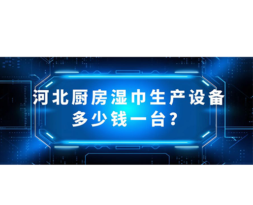 河北廚房濕巾生產(chǎn)設(shè)備多少錢一臺？